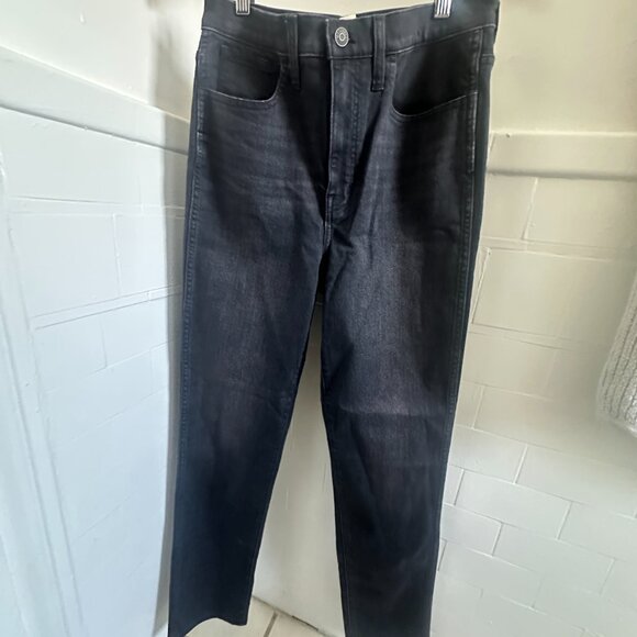 Madewell High-Rise Slim Straight Jeans - Richgrove Wash | BRAND NEW - Picture 4 of 9